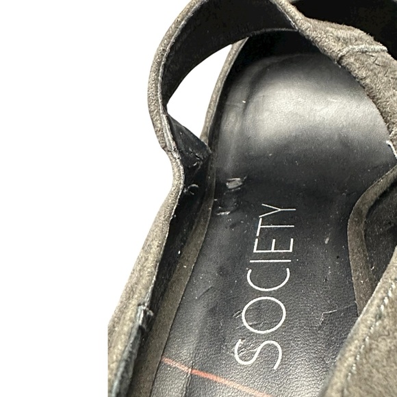 Sole Society Suede Gray Heels - Picture 8 of 9